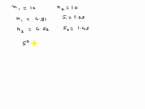 researcher-is-comparing-two-means-from-independent-groups-with-sample-size-of-10-each-and-finds-the-following-means-and-standard-deviations-what-is-the-value-of-cohen-d-group-1-m-495-sd-123-11478