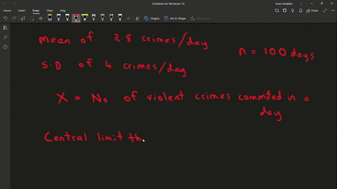 the-number-of-violent-crimes-committed-in-a-day-possesses-a-distribution-with-a-mean-of-28-crimes-per-day-and-a-standard-deviation-of-4-crimes-per-day-random-sample-of-100-days-was-observed-22046