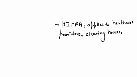 which-of-the-following-does-hipaa-not-apply-to-choose-answera-health-care-providers-choose-answerb-health-care-clearinghouses-choose-answerc-health-plans-that-provide-or-pay-for-health-care-choose-ans
