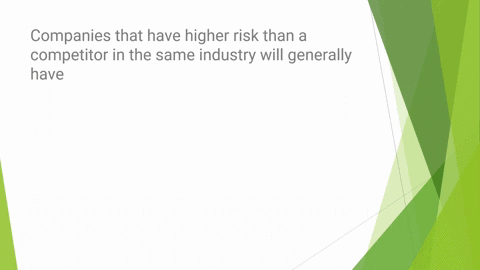companies-that-have-higher-risk-than-a-competitor-in-the-same-industry-will-generally-have-78983