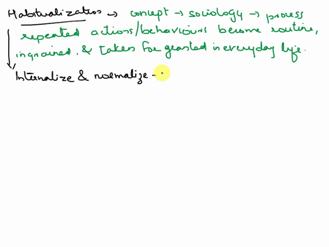 1-explain-habitualization-and-how-it-relates-to-the-social-construction-of-reality-make-sure-that-you-use-an-example-from-society-at-least-200-words-pleasse-22796