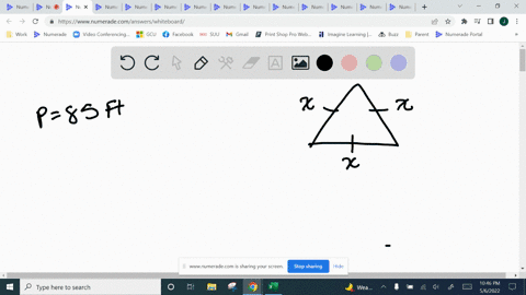 the-perimeter-of-an-equilateral-triangle-is-85-feet-find-the-length-of-each-side-84693