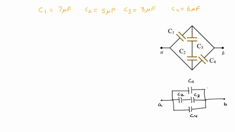 four-capacitors-are-connected-as-shown-below-c-cz-c4-given-c17-uf-c25-uf-c33-mf-c46-f-find-the-equivalent-capacitance-between-points-aand-b-in-pf-55397