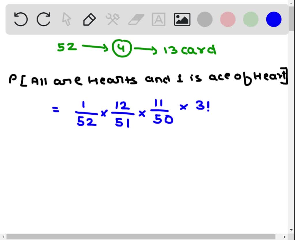 SOLVED Three cards are dealt from an ordinary deck of 52 cards. This