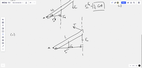 20-problem-a-beam-uniform-in-mass-m-35-kg-and-length-l-16-m-hangs-by-cable-supported-at-point-b_-and-rotates-without-friction-around-point-a-on-the-end-far-of-the-beam-an-object-of-mass-m-22-34194