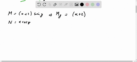 find-the-integrating-factor-of-the-non-exact-differential-equation-x2-siny-dxxcos-y-dy0-40328