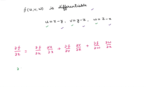 if-fu-v-w-is-differentiable-and-ux-y-vy-z-and-wz-x-show-that-fracpartial-fpartial-xfracpartial-fpa-2-15398