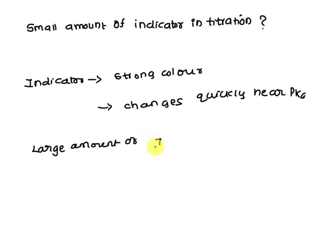 SOLVED bromothymol blue indicator is not a good indicator for strong acid vs. strong base