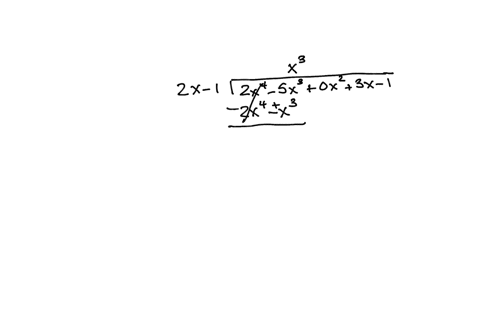 by-long-division-find-the-quotient-and-remainder-when-the-polynomial-2x4-5x33x-1-is-divided-by-2x-1-full-answer-pleaseill-mark-as-brainliest-89714
