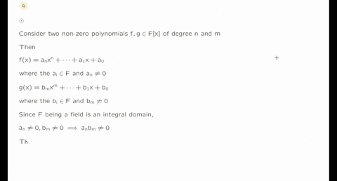 let-f-be-a-field-show-that-f-x-is-an-integral-domain-you-may-assume-that-f-x-is-a-commutative-ring-with-identity-show-that-if-f-x-is-a-nonconstant-polynomial-in-f-x-then-f-x-is-not-a-unit-42095