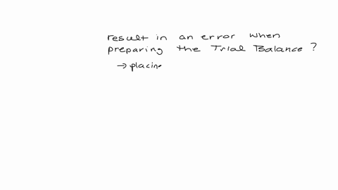 question-15-1-point-which-of-the-following-would-result-in-an-error-when-preparing-the-trial-balance-placing-the-withdrawal-account-balance-in-the-debit-colum-placing-a-revenue-account-balance-in-the