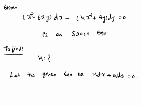 what-is-the-value-of-k-if-the-differential-equation-x-_-bxyjdx-kx3ydy0-is-exact-0-3-13506
