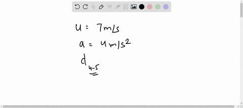 the-initial-velocity-of-a-body-moving-along-a-straight-line-is-7-m-s-it-has-a-uniform-acceleration-of-2-4-m-s-the-distance-covered-by-the-body-in-the-5th-second-of-its-motion-is-a-25-m-b-35-m-c-50-m-d