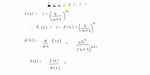 for-the-distribution-function-ft-1-b-0-t-c4-1-find-the-hazard-function-bt-the-mttfand-the-residualmttfto-show-that-when-a-1-both-the-mttf-and-the-residualmttft-are-undefined-infinite-show-th-62905
