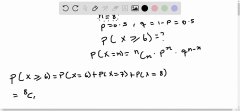 12-determine-the-indicated-probability-for-binomial-experiment-with-the-given-number-of-trials-_-and-the-given-success-probability-p_-8p-05-p6-or-more-47777