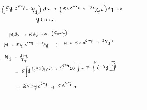 solve-the-initial-value-problem-5ye-sry-dx-sxe-sxy-dy-0y1-2-the-solution-is-type-an-equation-using-x-and-y-as-the-variables-type-an-implicit-solution-20198