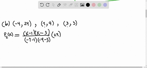 in-each-part-use-the-lagrange-interpolation-formula-to-construct-the-polynomial-of-smallest-degree-w-68083