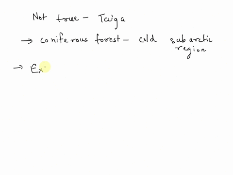 which-of-the-following-is-not-true-about-taiga-a-covers-former-glacial-areas-b-is-characterized-by-mild-winters-c-extend-scross-north-america-and-eurasia-d-is-a-type-of-coniferous-forest-56741