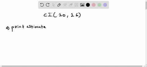 determine-the-point-estimate-of-the-population-mean-and-margin-of-error-for-the-confidence-interval-lower-bound-is-20-upper-bound-is-26-the-point-estimate-of-the-population-mean-is-the-margi-30924