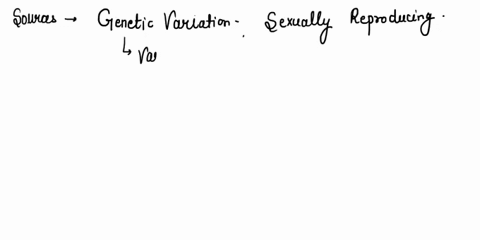 what-are-three-main-sources-of-genetic-variation-in-organisms-24142