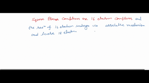 in-a-ligand-substitution-reaction-on-a-square-planar-complex-i-reacts-at-almost-the-same-rate-as-cl-is-the-mechanism-id-or-ia-why-83678