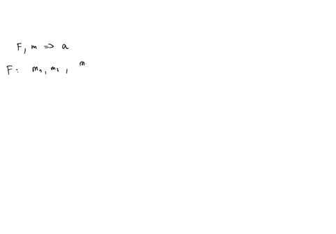 from-newtons-second-law-of-motion-a-net-force-f-is-applied-to-an-object-of-mass-m-gives-and-acceleration-a-f-is-applied-to-two-boxes-with-masses-m1-and-m2-where-m2-is-twice-m1-how-does-the-a-33634