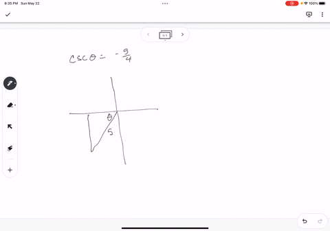 let-theta-be-an-angle-in-quadrant-iii-such-that-csctheta-54-find-exact-values-of-tantheta-and-costheta-74669