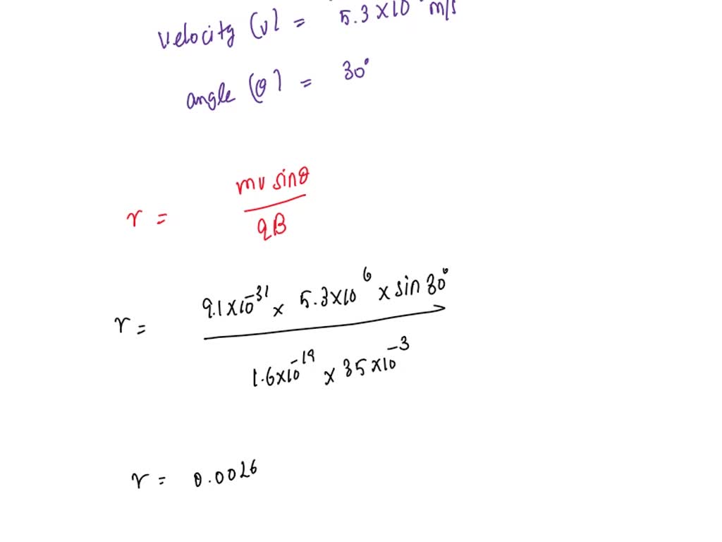 SOLVED The uniform 35.0 mT field in the figure points in the
