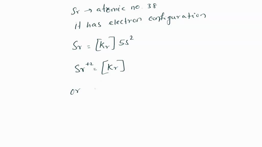 Solved Using Shorthand Notation The Ground State Electron