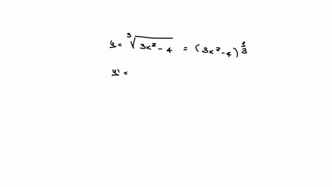 find-the-derivative-for-the-given-function-write-your-answer-using-positive-and-negative-exponents-and-fractional-exponents-instead-of-radicals-y3x24-3