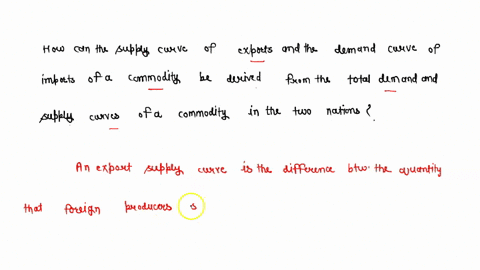 how-can-the-supply-curve-of-exports-and-the-demand-curve-of-imports-of-a-commodity-be-derived-from-the-total-demand-and-supply-curves-of-a-commodity-in-the-two-nations-83037