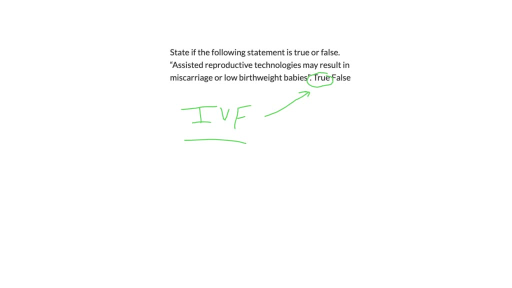 SOLVED The oldest assisted reproductive technology is intrauterine