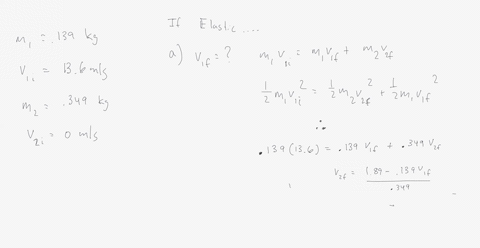 ball-1-with-a-mass-of-139-g-and-traveling-at-136-ms-collides-head-on-with-ball-2-which-has-a-mass-of-349-g-and-is-initially-at-rest-assume-that-ball-1-is-traveling-to-the-right-before-the-co-79677