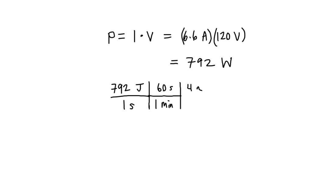 SOLVED A toaster operating on 120 V uses a current of 6.6 A. (a) What