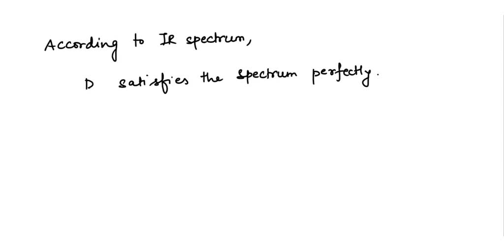 Solved Consider The Ir Spectrum Of An Unknown Compound Cm