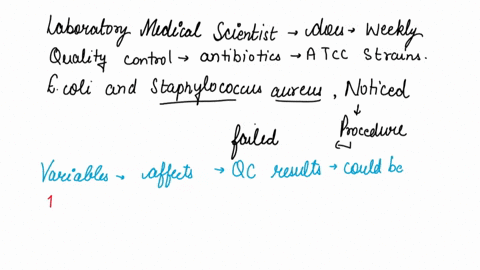 the-laboratory-medical-scientist-does-weekly-quality-control-of-antibiotics-with-atcc-strains-of-escherichia-coli-and-staphylococcus-aureus-ad-he-noticed-the-procedures-has-failed-briefly-di-24906