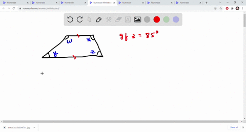 what-is-the-only-angle-we-can-find-and-what-is-it-equal-to-in-the-given-trapezoid-if-z-85-degrees-type-in-a-lowercase-letter-for-the-frst-box-type-in-a-number-for-the-second-box-do-not-inclu-81112