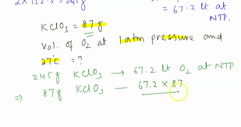 9-potassium-chlorate-decomposes-when-heated-to-produce-potassium-chloride-and-oxygen-gas-2-kcios-s-2-kci-s-3-oz-g-a-if-a-test-tube-holding-87-g-kcios-is-heated-and-the-reaction-goes-to-compl-13418