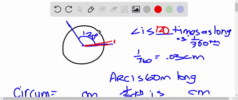 suppose-an-angle-has-measure-of-120-degrees-ifa-circle-is-centered-at-the-vertex-of-the-angle-then-the-arc-subtended-by-the-angle-s-rays-is-circuinference-of-the-circle-times-as-long-as-1360-82513