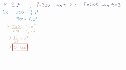 a-quantity-p-is-an-exponential-function-of-time-t-use-the-given-information-about-the-function-pp_-4-60298
