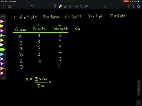 1-one-common-system-for-computing-a-grade-point-average-gpa-assigns-4-points-to-an-a-3-points-to-a-b-2-points-to-a-c-1-point-to-a-d-and-0-points-to-an-f-what-is-the-gpa-of-a-student-who-gets-66366