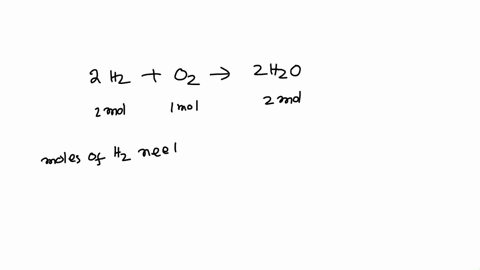 the-reaction-of-h2-and-o2-produces-water-2h2-o2-2h2o-if-there-are-5-moles-of-o2-how-many-moles-of-h2-are-needed-for-the-reaction-how-many-moles-of-h2o-form-when-25-moles-of-o2-react-68056
