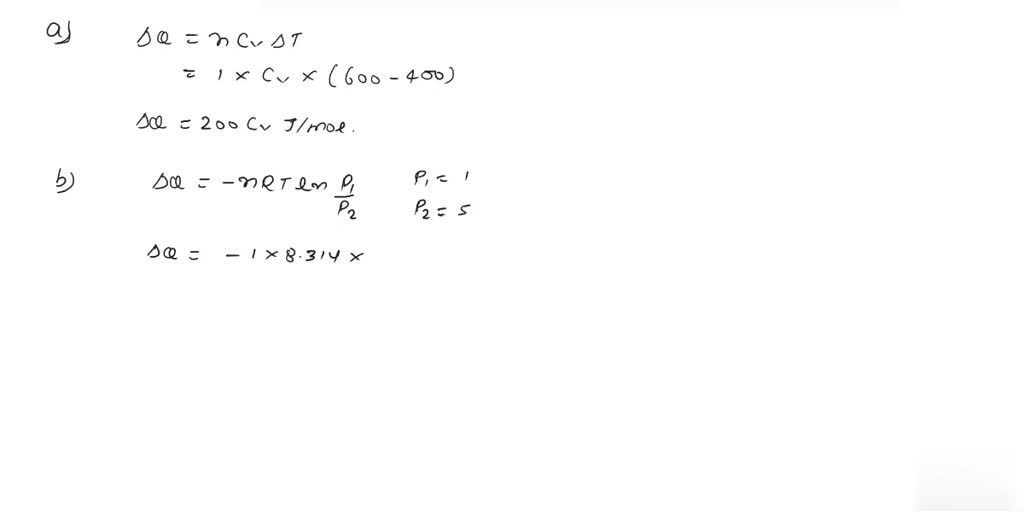 SOLVED A process consists of an isobaric heat exchanger followed by an