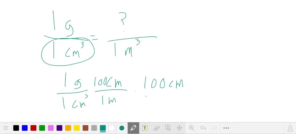 1 cm3 is equal to best sale