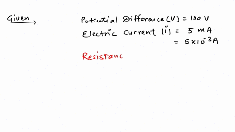 a-battery-of-100v-is-connected-across-a-resistor-and-causes-a-electric-current-of-5-ma-to-flow-determine-the-resistance-of-the-resistor-if-the-voltage-is-now-reduced-to-25-v-what-will-be-the-new-value