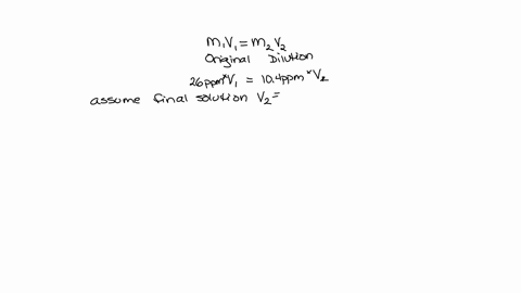 doc-wants-to-make-a-104-ppm-agaq-solution-from-the-original-26-ppm-solution-he-has-a-25-ml-volumetric-flask-available-use-m1v1-m2v2-with-the-m1-and-m2-values-in-units-of-ppm-to-predict-which-volumetri