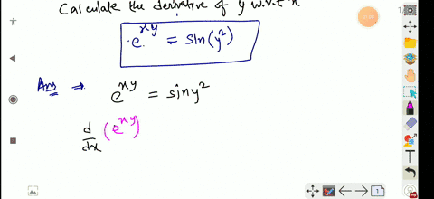 1-point-calculate-the-derivative-of-y-with-respect-to-x-e1xy-siny2-31347