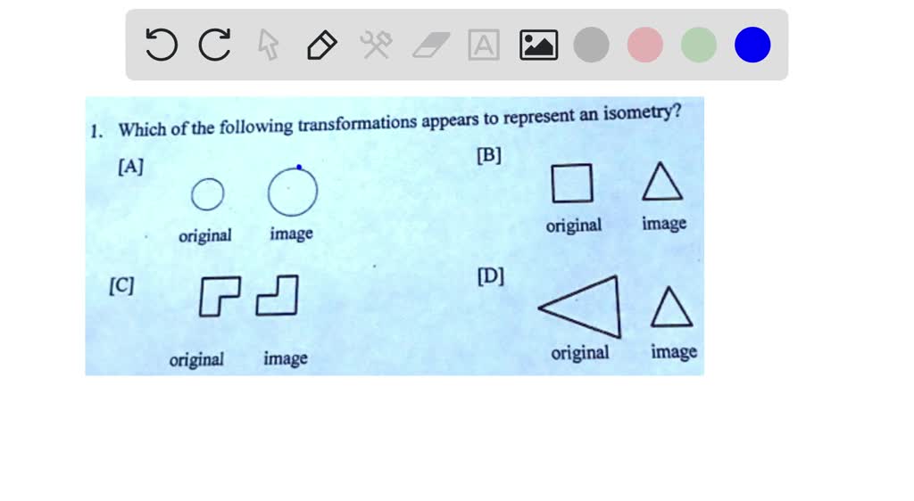 SOLVED: "What type of transformation is shown The diagram shows the ...
