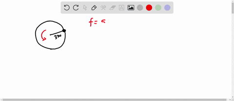a-stone-is-tied-to-the-end-of-a-string-and-is-swung-with-constant-speed-around-a-horizontal-circle-with-a-radius-of-3-m-if-it-makes-five-complete-revolutions-each-second-its-acceleration-in-49028