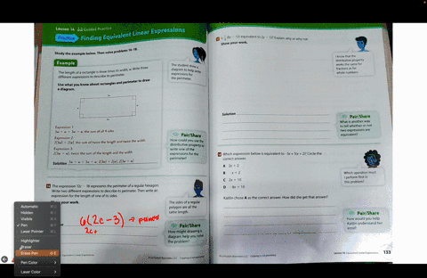 lesson-guided-practice-expressions-finding-equivalent-linear-practice-problemt-16-18-study-the-examplc-below-then-toive-121-equivalent-shuw-your-work-explain-hy-or-why-not-ikno-that-tne-dust-86954